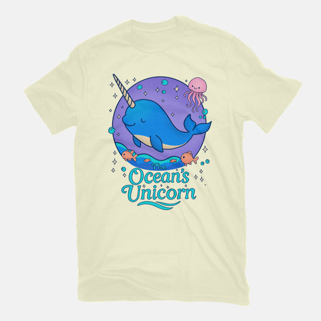 The Ocean's Unicorn-Mens-Basic-Tee-Loobs