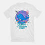 The Ocean's Unicorn-Womens-Fitted-Tee-Loobs