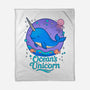 The Ocean's Unicorn-None-Fleece-Blanket-Loobs