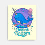 The Ocean's Unicorn-None-Stretched-Canvas-Loobs