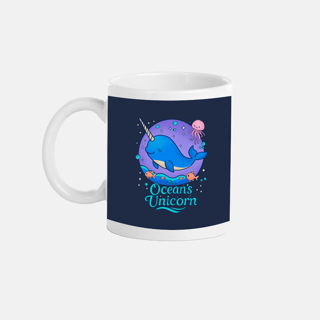 The Ocean's Unicorn-None-Mug-Drinkware-Loobs