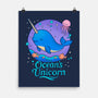 The Ocean's Unicorn-None-Matte-Poster-Loobs
