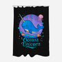 The Ocean's Unicorn-None-Polyester-Shower Curtain-Loobs