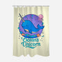 The Ocean's Unicorn-None-Polyester-Shower Curtain-Loobs