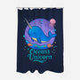 The Ocean's Unicorn-None-Polyester-Shower Curtain-Loobs