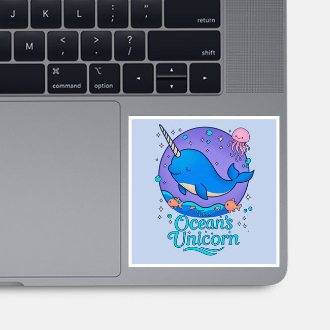 The Ocean's Unicorn-None-Glossy-Sticker-Loobs