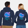 The Ocean's Unicorn-Unisex-Zip-Up-Sweatshirt-Loobs