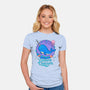 The Ocean's Unicorn-Womens-Fitted-Tee-Loobs