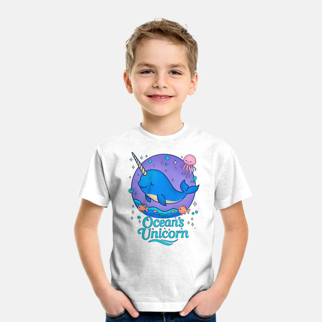 The Ocean's Unicorn-Youth-Basic-Tee-Loobs