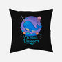The Ocean's Unicorn-None-Removable Cover w Insert-Throw Pillow-Loobs