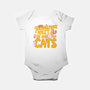 The More I Love Cats-Baby-Basic-Onesie-Loobs