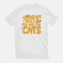 The More I Love Cats-Mens-Heavyweight-Tee-Loobs