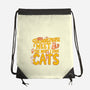 The More I Love Cats-None-Drawstring-Bag-Loobs