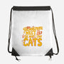 The More I Love Cats-None-Drawstring-Bag-Loobs