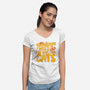 The More I Love Cats-Womens-V-Neck-Tee-Loobs