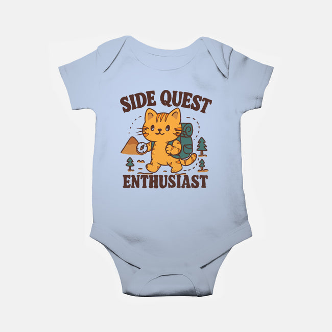 Side Quest Enthusiast-Baby-Basic-Onesie-Loobs