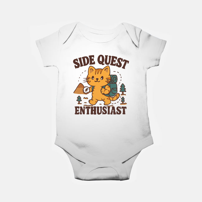 Side Quest Enthusiast-Baby-Basic-Onesie-Loobs