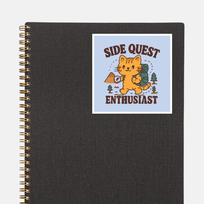 Side Quest Enthusiast-None-Glossy-Sticker-Loobs