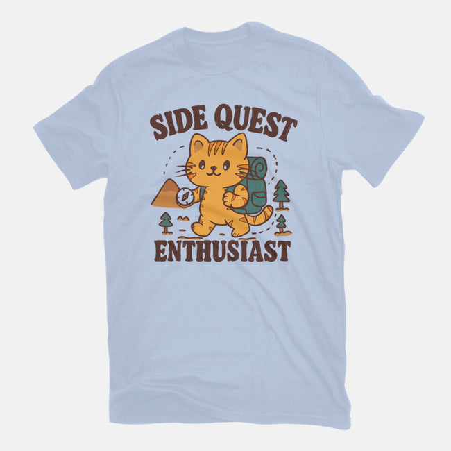 Side Quest Enthusiast-Womens-Basic-Tee-Loobs