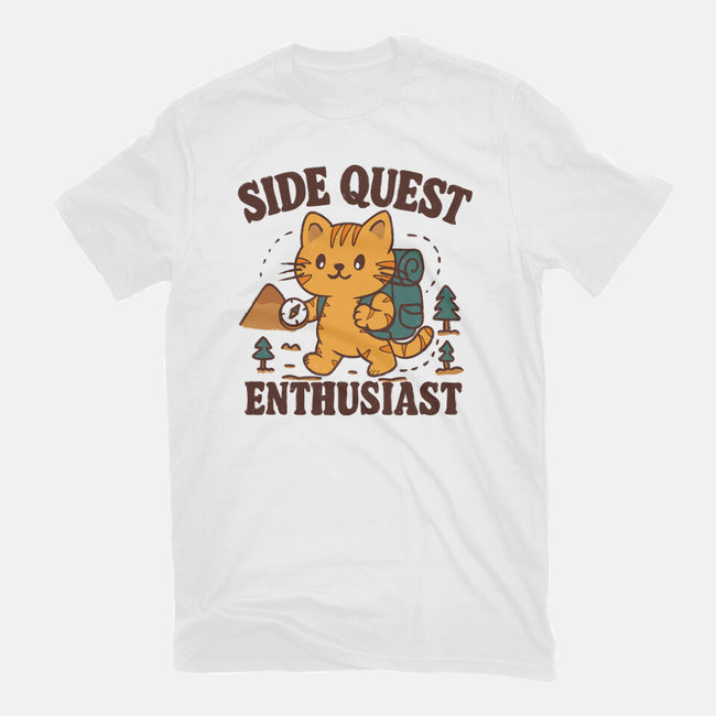 Side Quest Enthusiast-Womens-Basic-Tee-Loobs