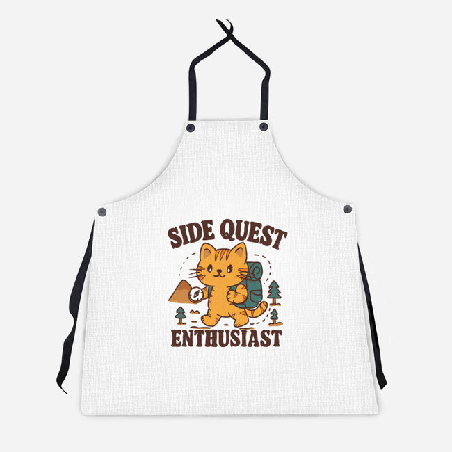 Side Quest Enthusiast-Unisex-Kitchen-Apron-Loobs