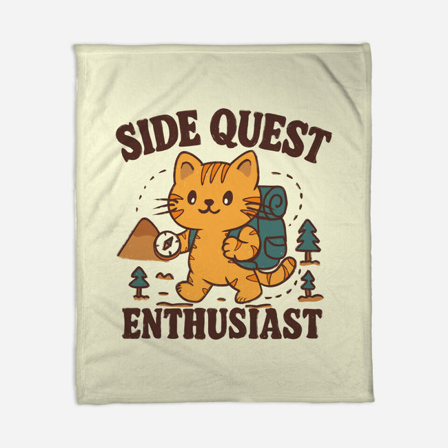 Side Quest Enthusiast-None-Fleece-Blanket-Loobs