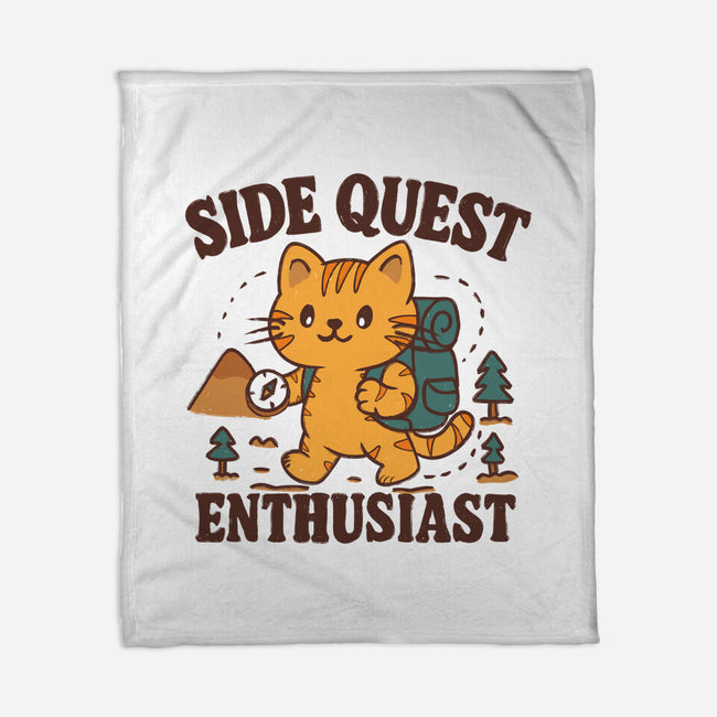 Side Quest Enthusiast-None-Fleece-Blanket-Loobs