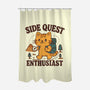 Side Quest Enthusiast-None-Polyester-Shower Curtain-Loobs