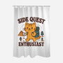 Side Quest Enthusiast-None-Polyester-Shower Curtain-Loobs