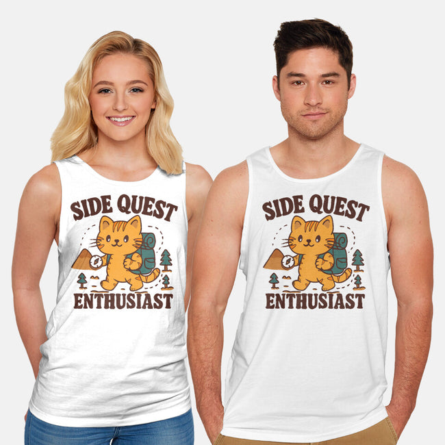Side Quest Enthusiast-Unisex-Basic-Tank-Loobs