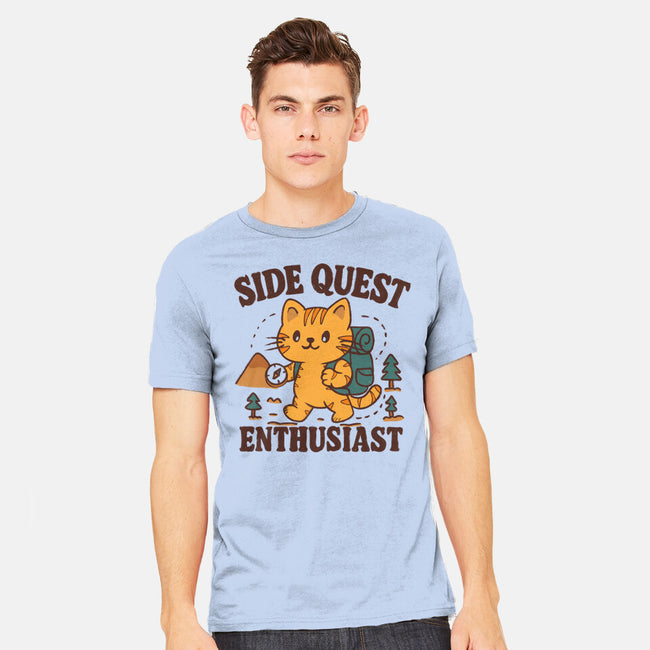 Side Quest Enthusiast-Mens-Heavyweight-Tee-Loobs