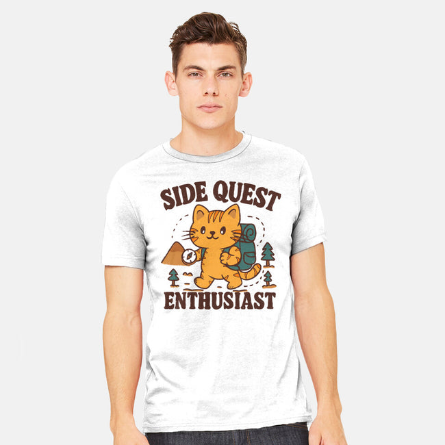 Side Quest Enthusiast-Mens-Heavyweight-Tee-Loobs