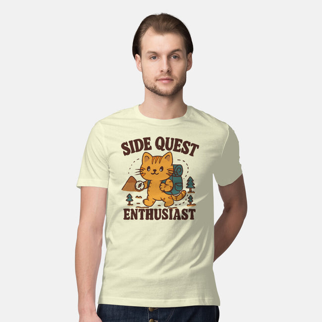 Side Quest Enthusiast-Mens-Premium-Tee-Loobs