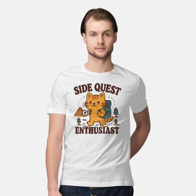 Side Quest Enthusiast-Mens-Premium-Tee-Loobs