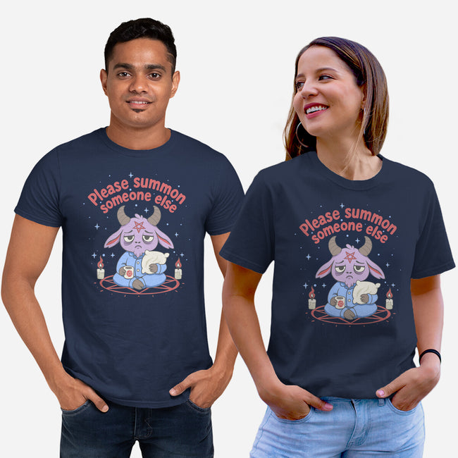 Please Summon Someone Else-Unisex-Basic-Tee-Loobs