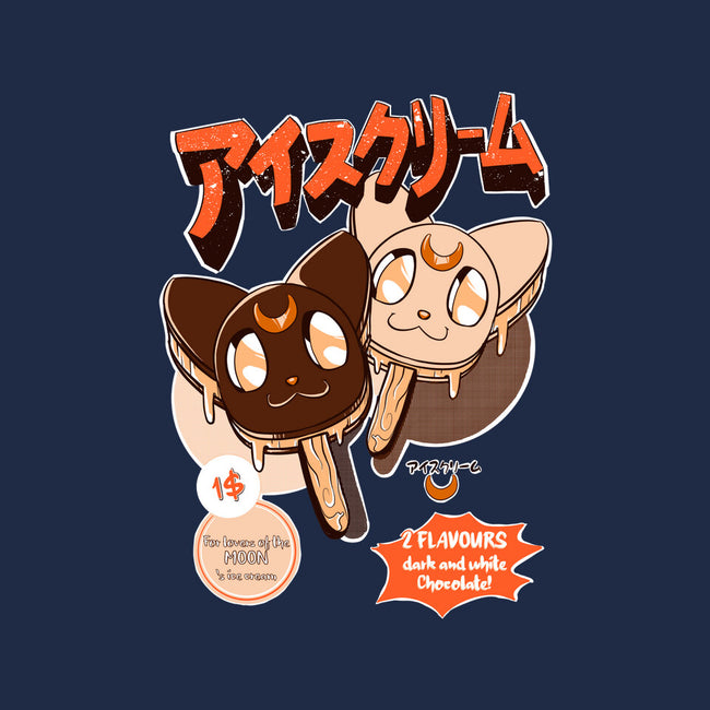 Moon Ice Cream-Mens-Basic-Tee-ellr