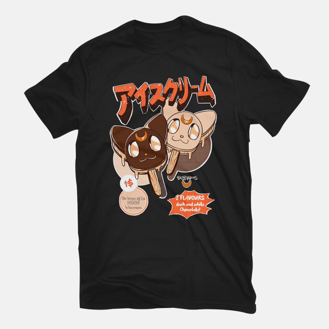Moon Ice Cream-Unisex-Basic-Tee-ellr