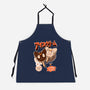 Moon Ice Cream-Unisex-Kitchen-Apron-ellr