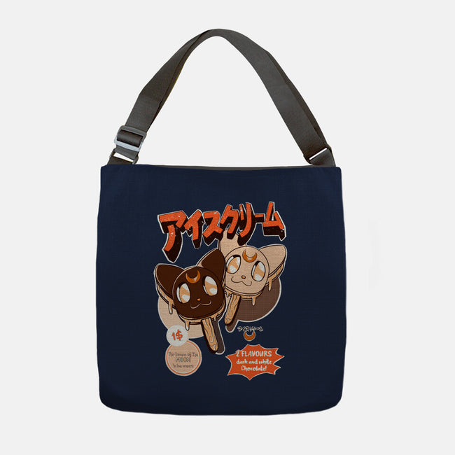 Moon Ice Cream-None-Adjustable Tote-Bag-ellr