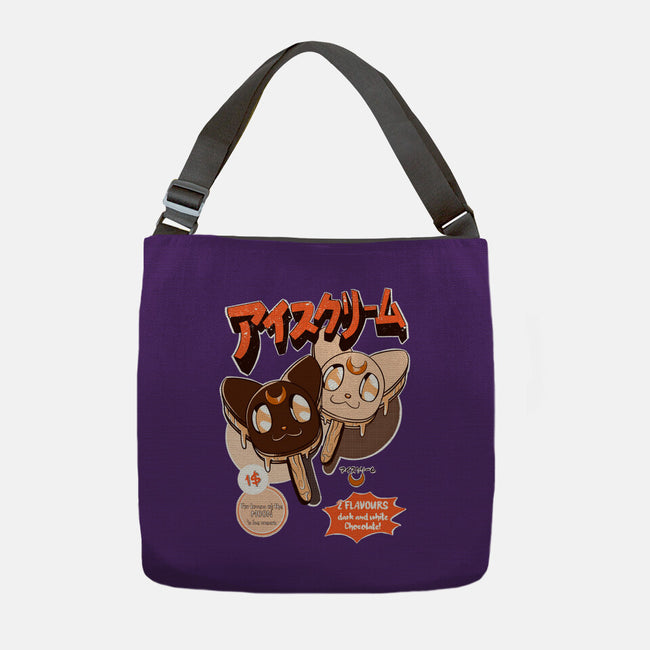 Moon Ice Cream-None-Adjustable Tote-Bag-ellr