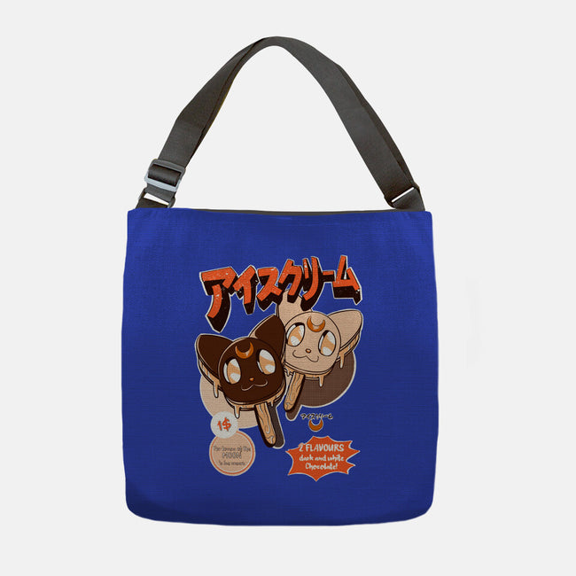 Moon Ice Cream-None-Adjustable Tote-Bag-ellr