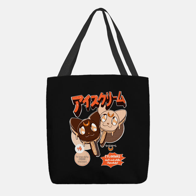 Moon Ice Cream-None-Basic Tote-Bag-ellr