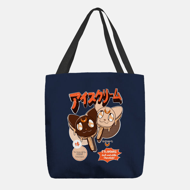 Moon Ice Cream-None-Basic Tote-Bag-ellr