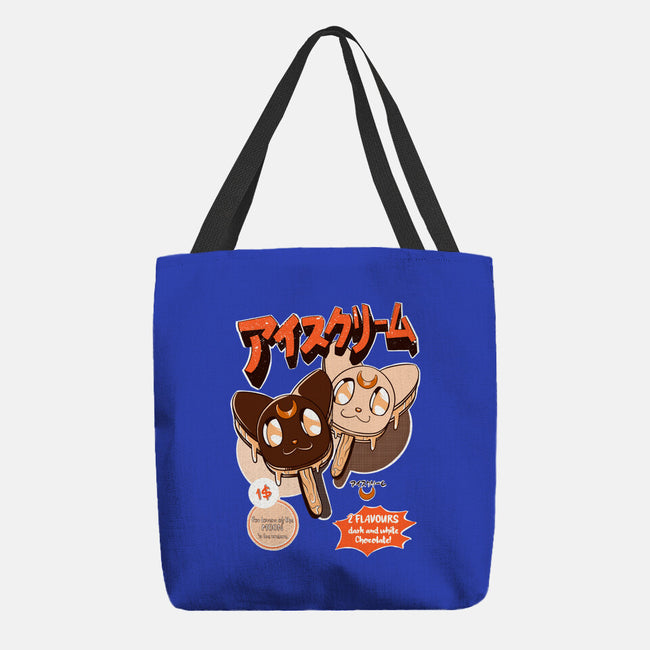 Moon Ice Cream-None-Basic Tote-Bag-ellr