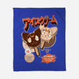 Moon Ice Cream-None-Fleece-Blanket-ellr