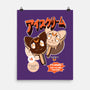 Moon Ice Cream-None-Matte-Poster-ellr