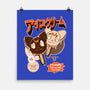 Moon Ice Cream-None-Matte-Poster-ellr