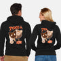Moon Ice Cream-Unisex-Zip-Up-Sweatshirt-ellr
