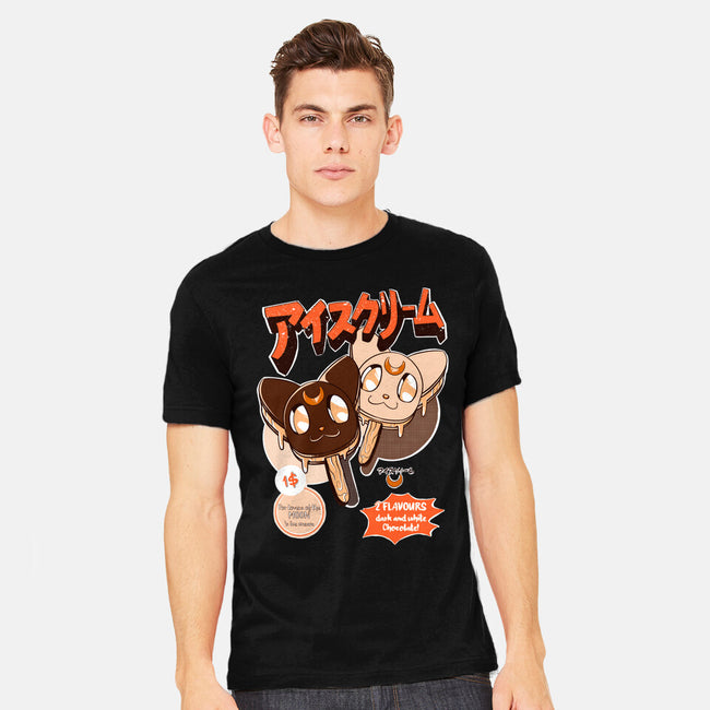 Moon Ice Cream-Mens-Heavyweight-Tee-ellr
