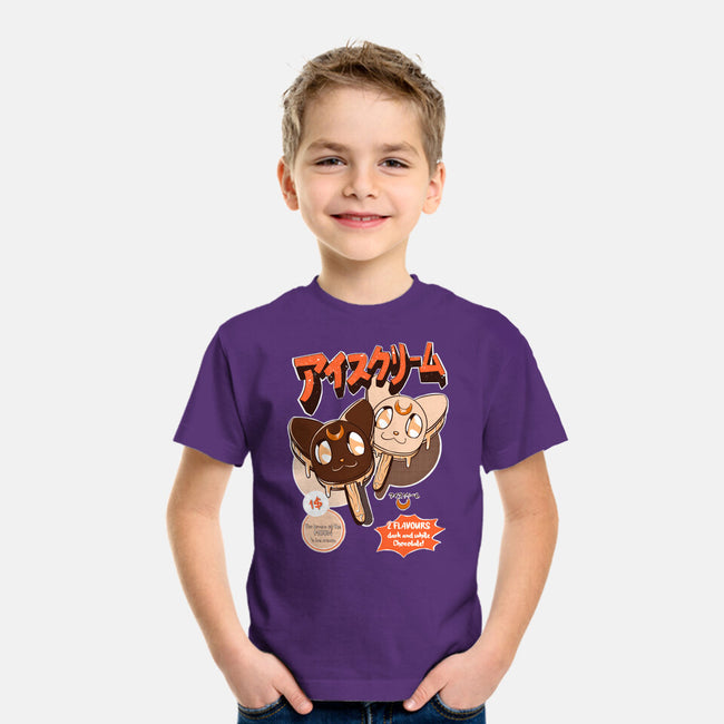 Moon Ice Cream-Youth-Basic-Tee-ellr